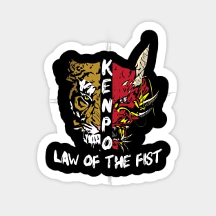 American Kenpo Karate Law Of The Fist Sticker